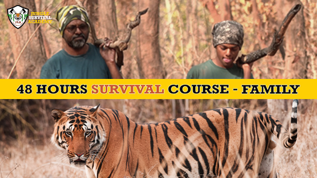 Family Survival Adventure – 48 Hour Course in Bandhavgarh